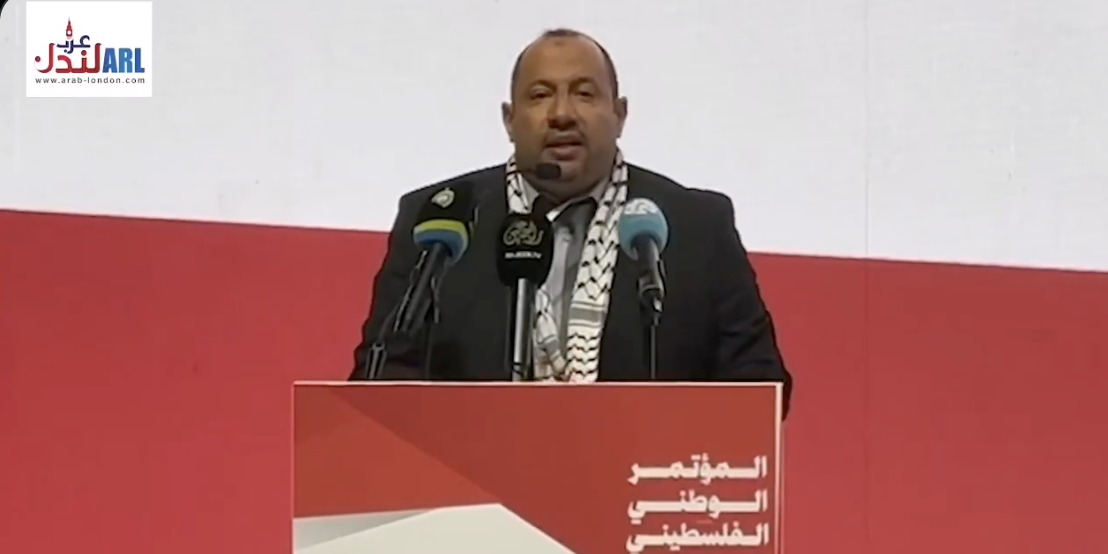 مشاركة رئيس منتدى التفكير العربي في المؤتمر الوطني الفلسطيني